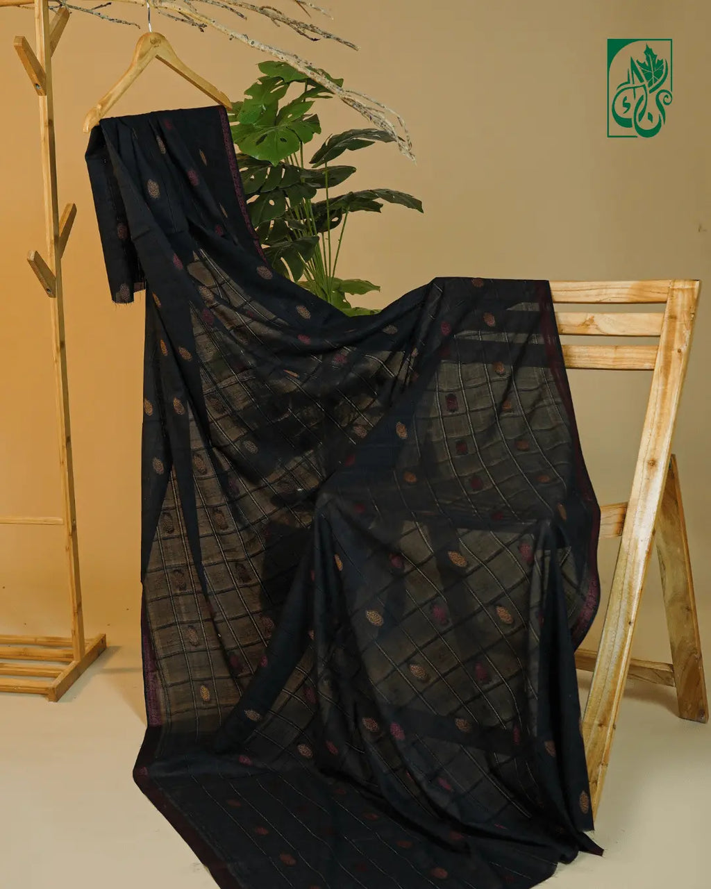 Onyx Veil – Noor-e-Kashmir Summer Luxe Shawl