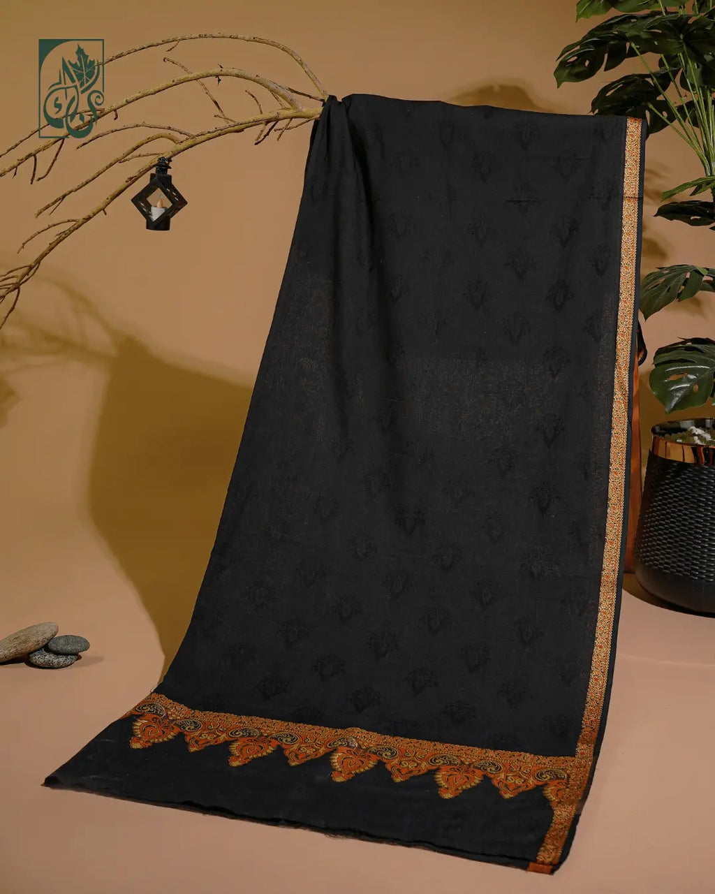 Shadow Noir – Noor-e-Kashmir Chaddar