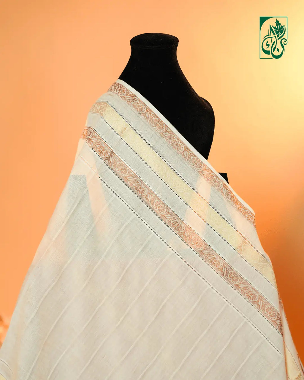 Pearl Whisper – Noor-e-Kashmir Summer Luxe Shawl