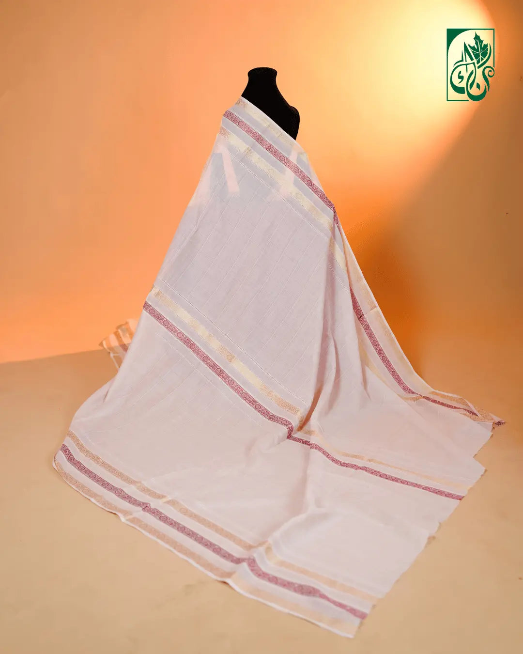 Rose Mist – Noor-e-Kashmir Summer Luxe Shawl