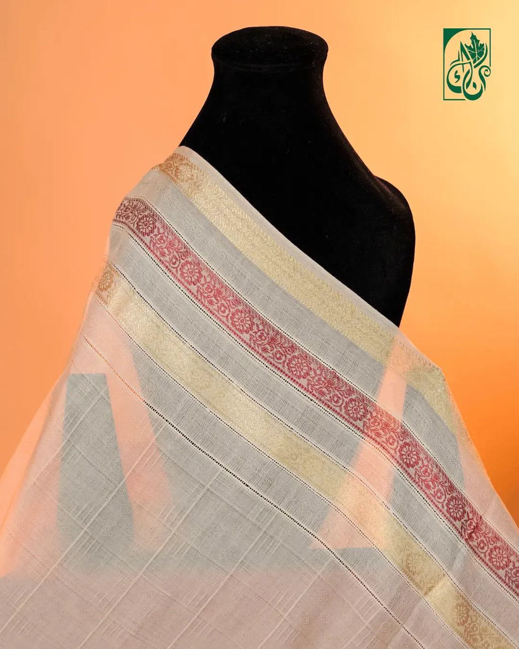 Ivory Glow – Noor-e-Kashmir Summer Luxe Shawl