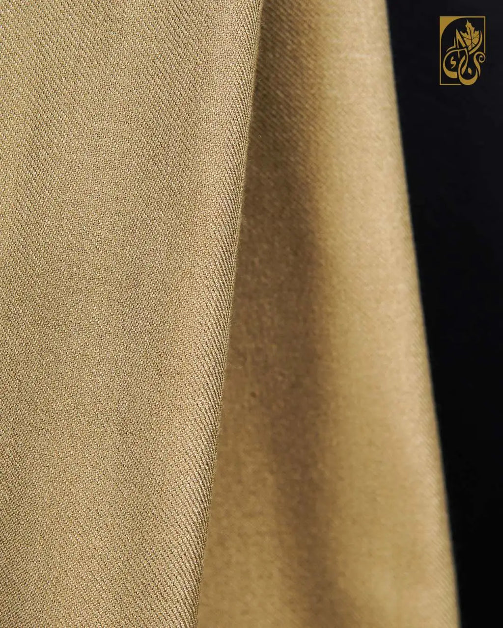 Swati Swish with Weave Border – Honey Beige