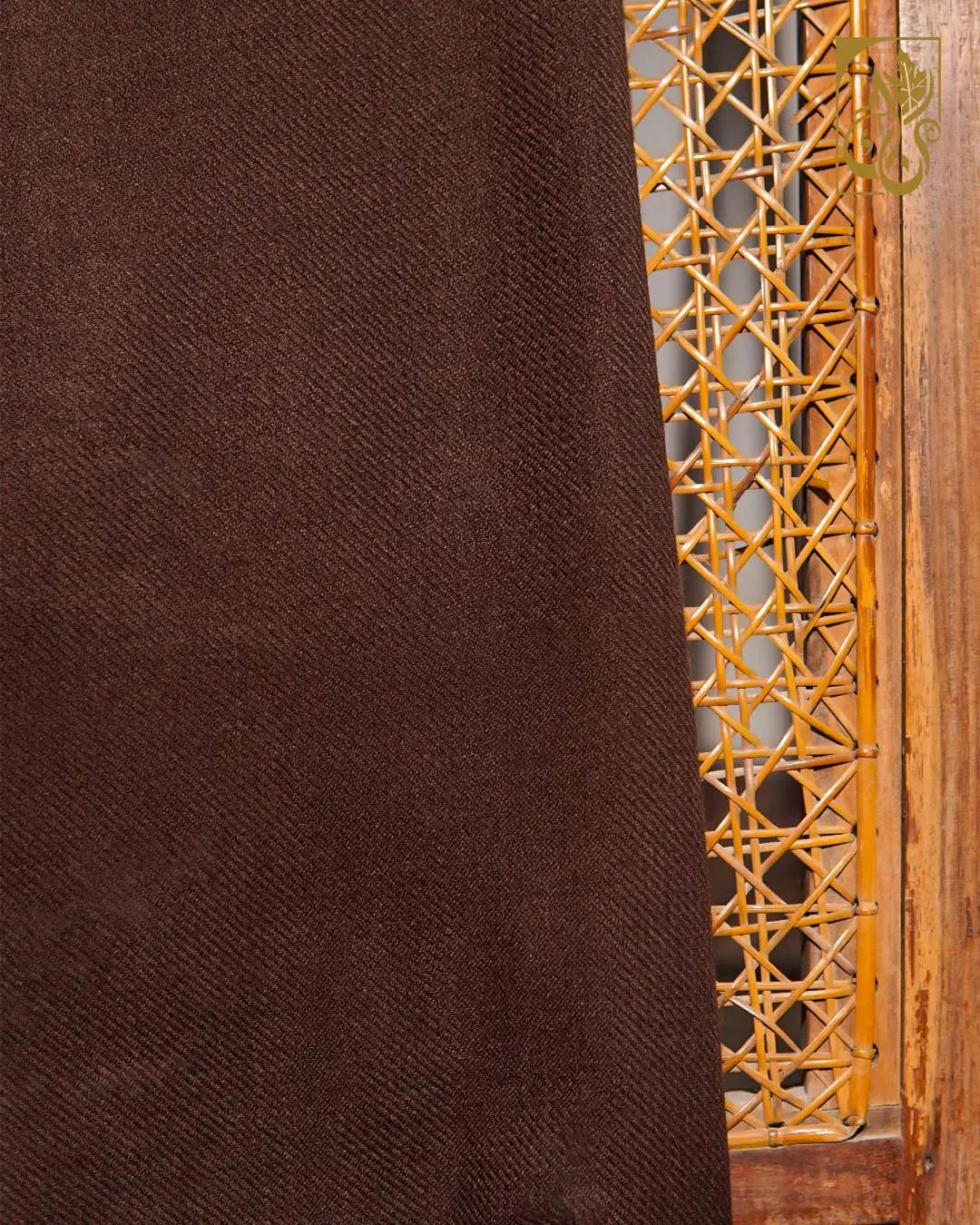Classic Dark Brown Daily Peshawari Shawl