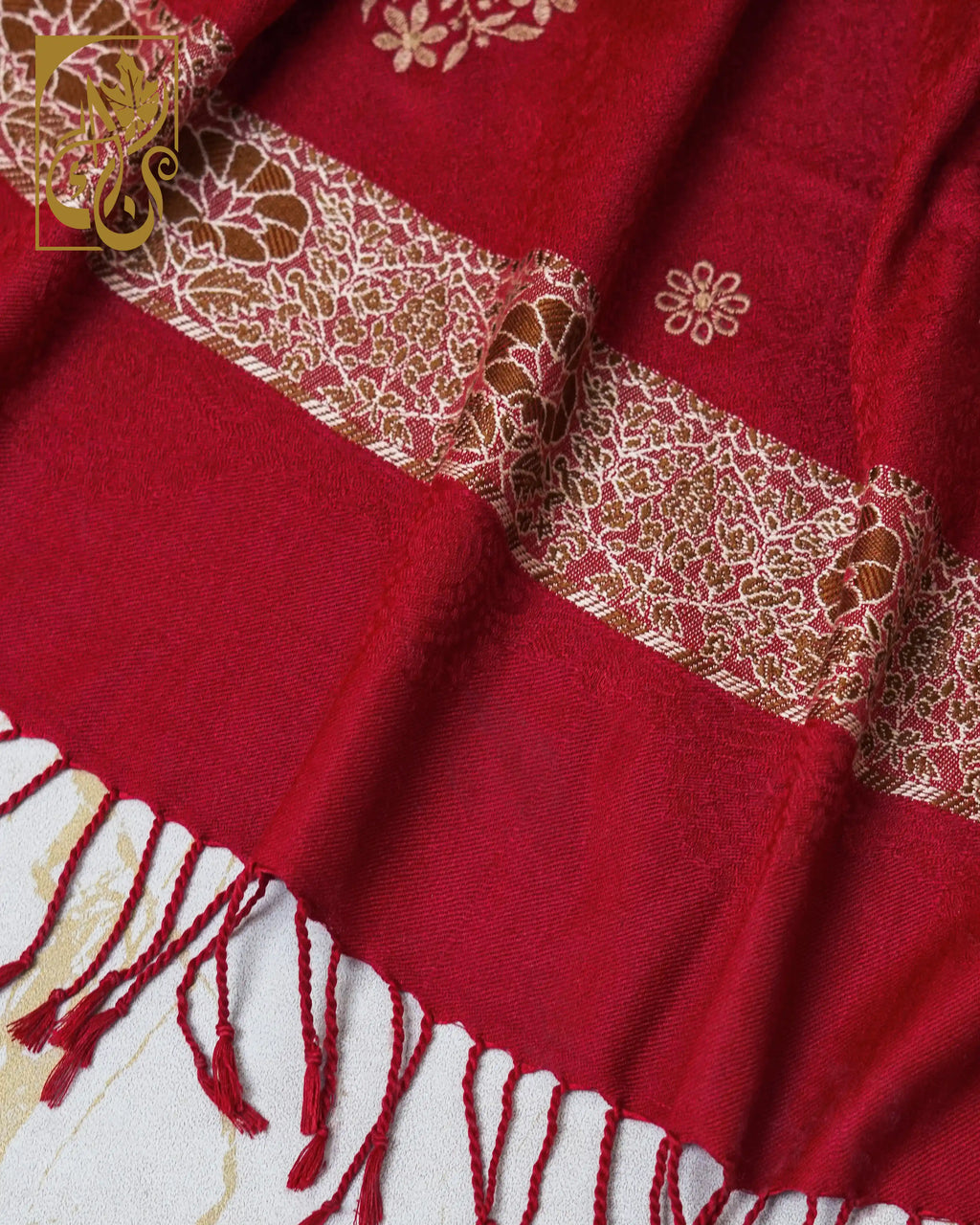 Cherry Berry Zari Tassels