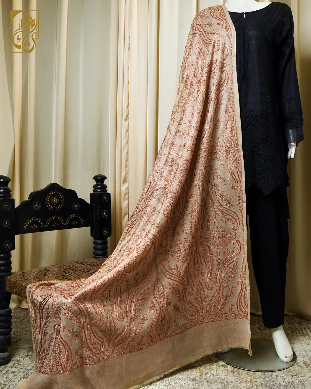 The Sehr-e-Chaman Rosegold Dawn Light Bloom