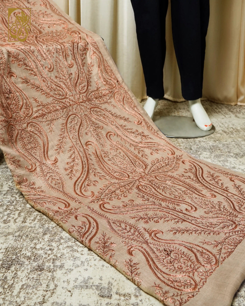 The Sehr-e-Chaman Rosegold Dawn Light Bloom