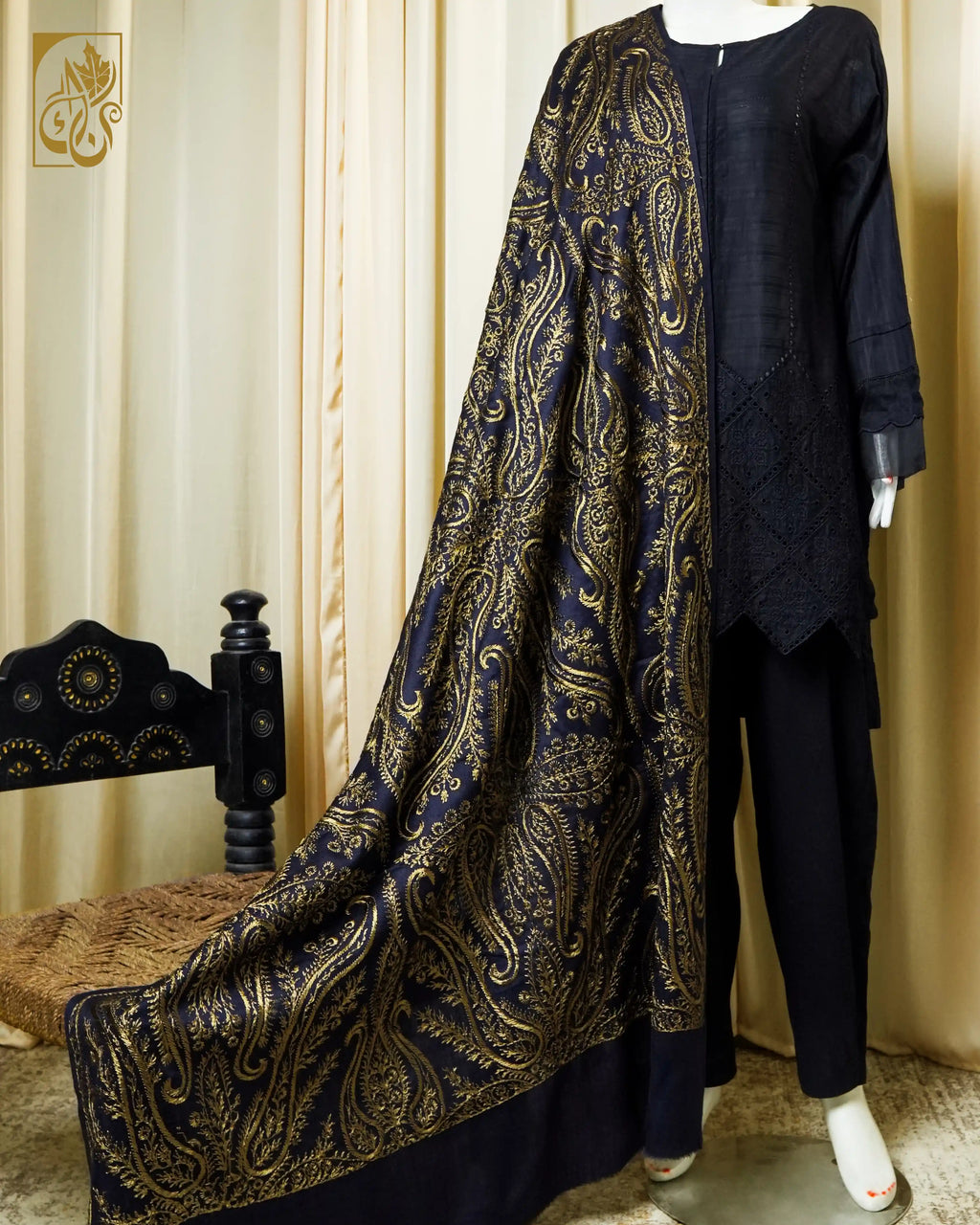 Zar-e-Neel Golden Starry Waves in Deep Neelum