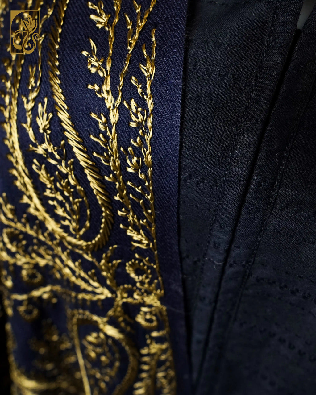 Zar-e-Neel Golden Starry Waves in Deep Neelum