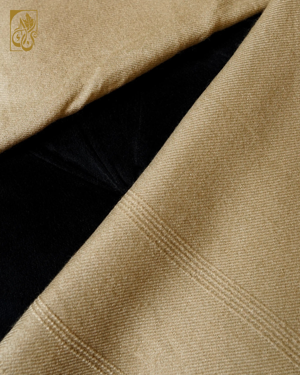 Camel Tone Oversized Pure Wool Shawl - The Essential Layering Piece
