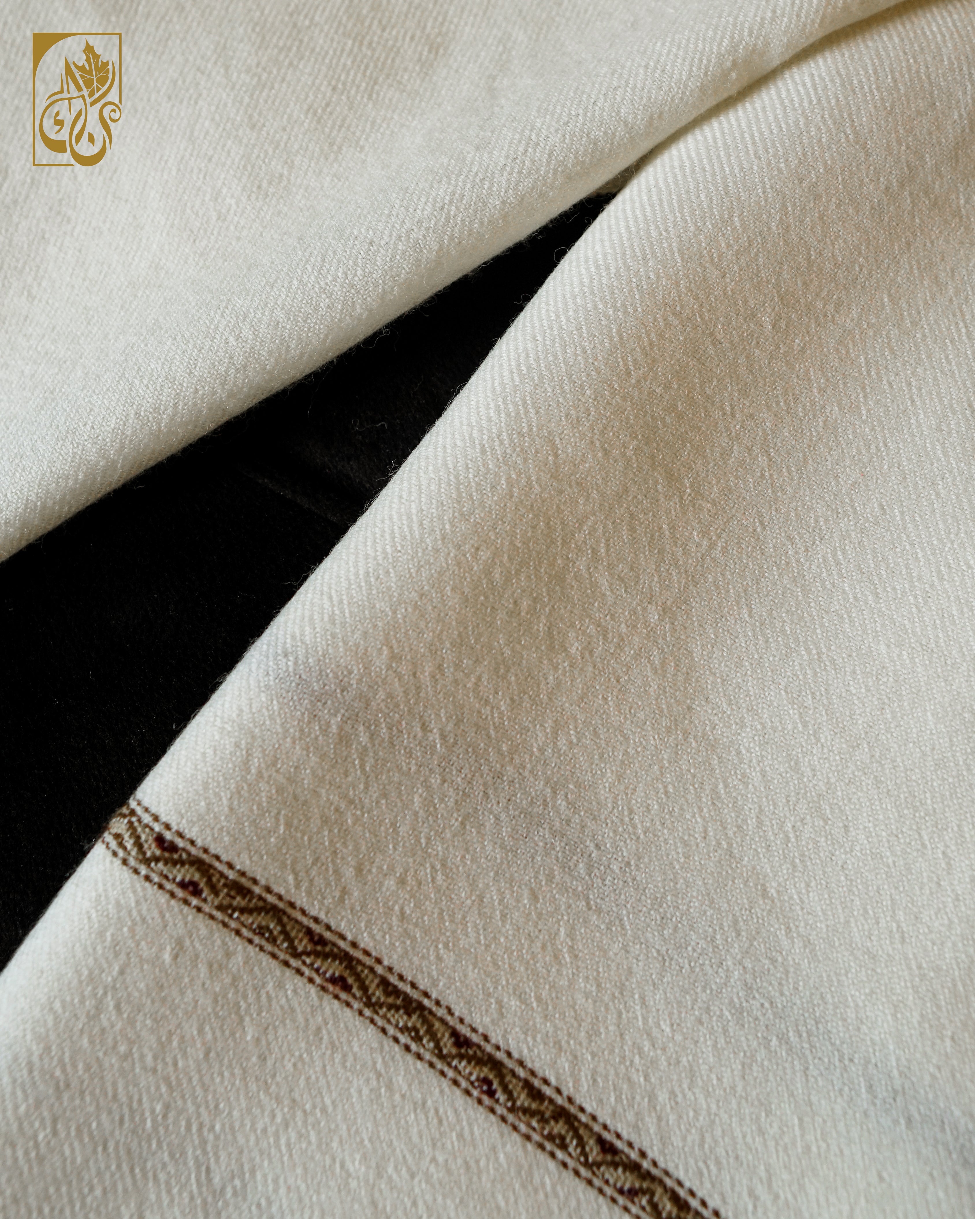 Stoneveil – Pure Wool Shawl - “Purity with Presence.”