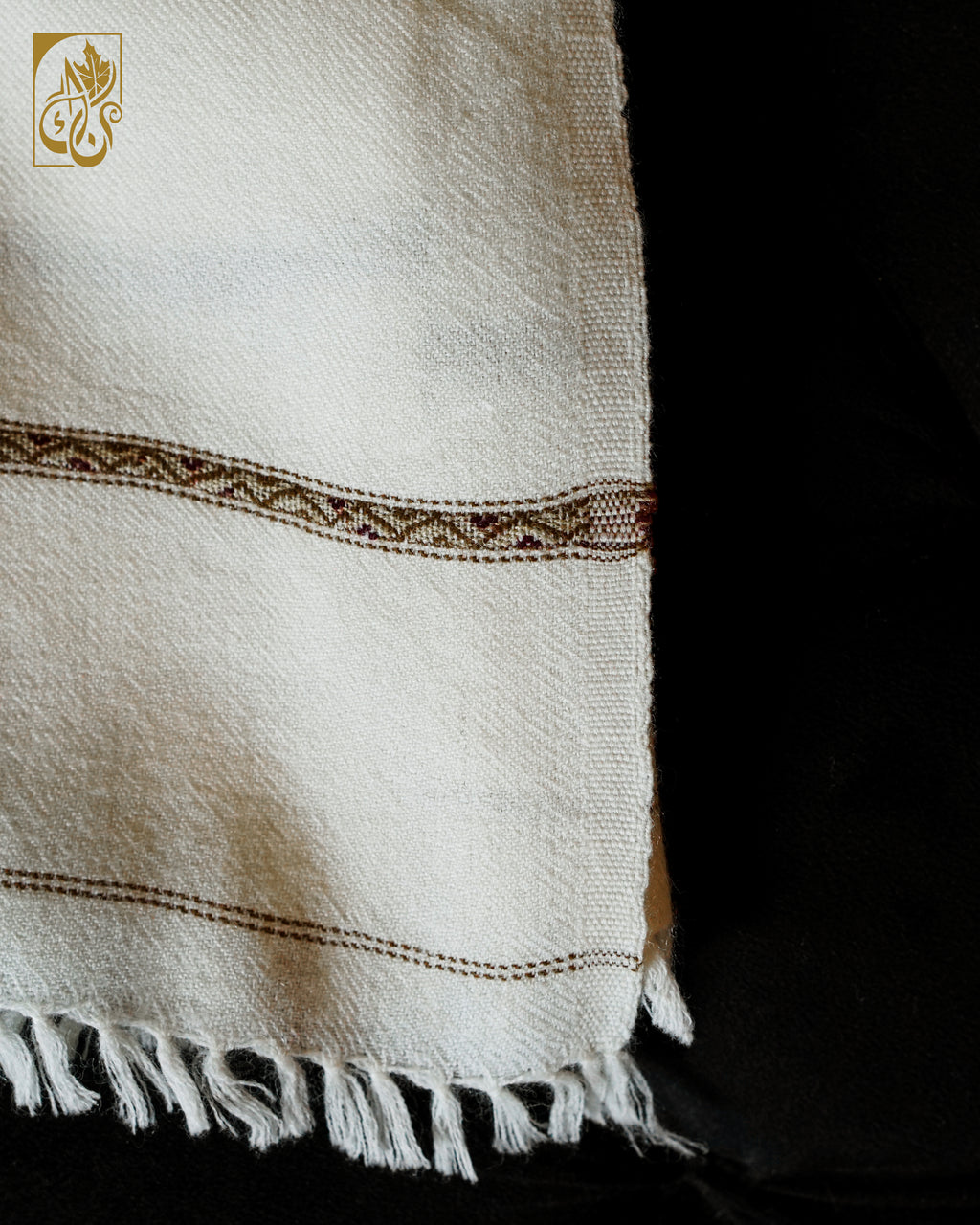 Stoneveil – Pure Wool Shawl - “Purity with Presence.”